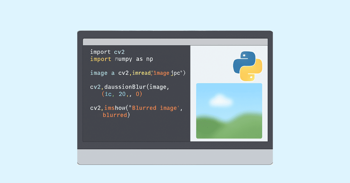 Blur Image in Python: How to Blur Faces or Areas in Photos